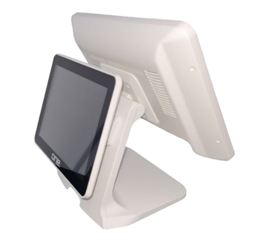 POS ONE T2-7000R DOBLE PANTALLA BLANCO