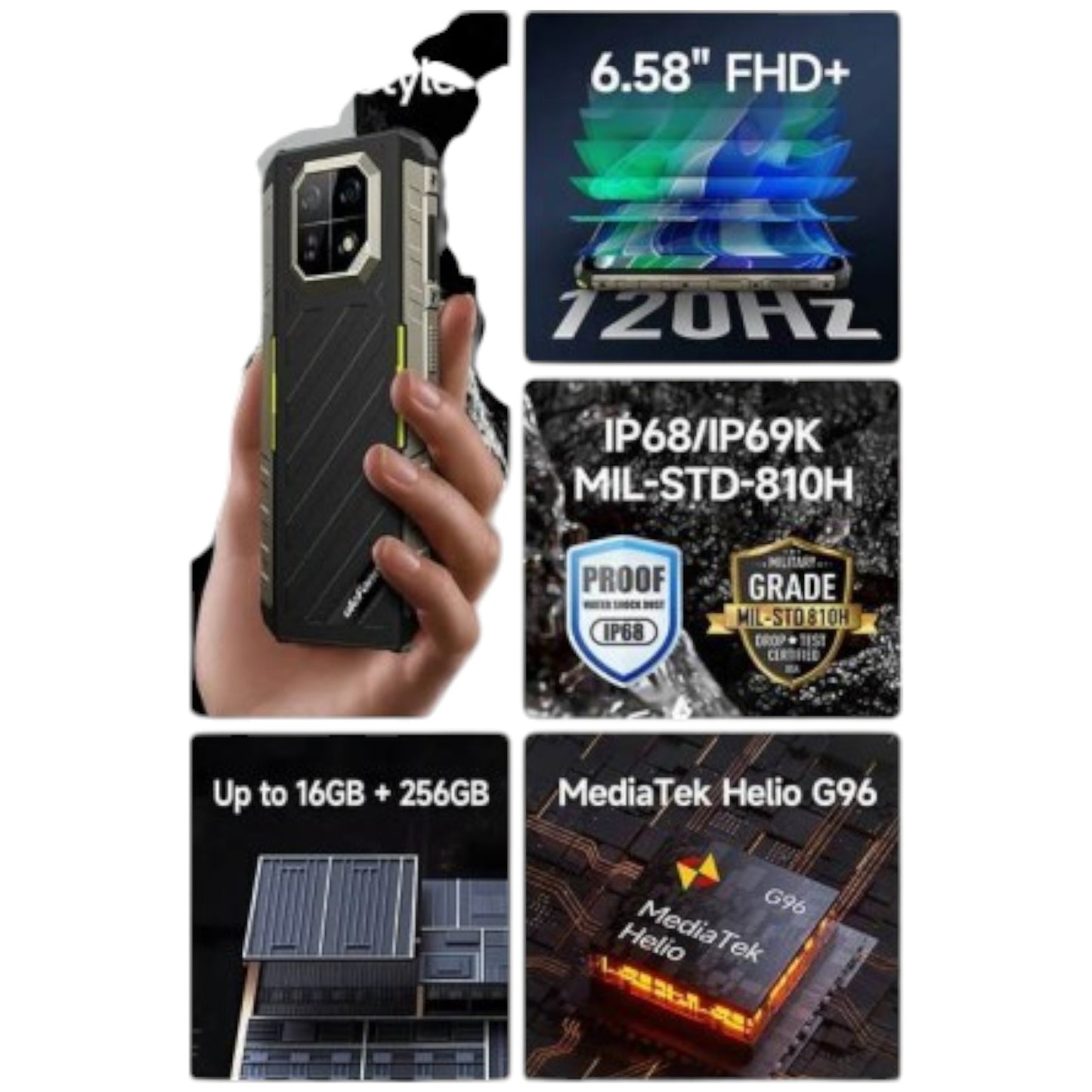 ARMOR 22 ULEFONE Smartphone Robusto