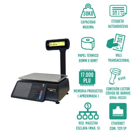 Balanza DIGI SM-110NP