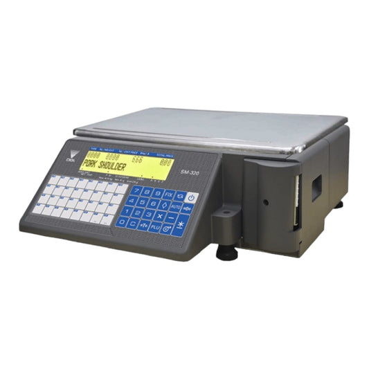 BALANZA SM-320B(VISOR BAJO), TICKETS O ETIQUETAS, 30 KGS, VISOR ALPHA, ETHERNET