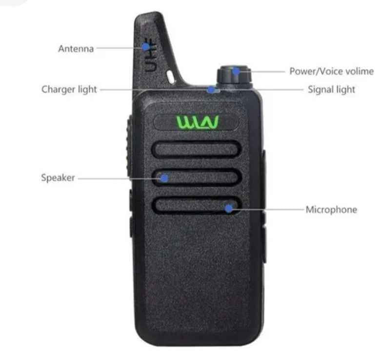 Par Radio Walkie Talkie WLN KD-C1